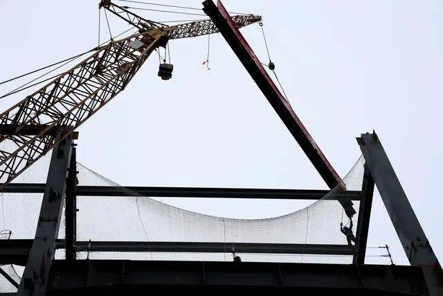 深圳：多式聯(lián)運國家物流樞紐鋼結構主體完工:鋼結構
